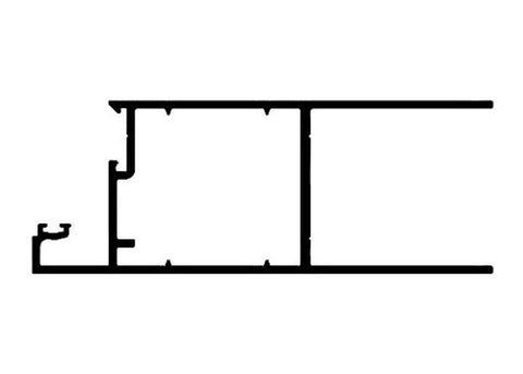 TOP/BOTTOM RAIL 6.5m LENGTH